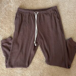 Aerie Waffle Knit Joggers